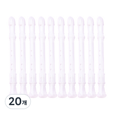 GODSHOP 發聲直笛原子筆, 白色, 20個