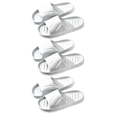 室內EVA居家拖鞋 3雙一組, 42~43, 灰色