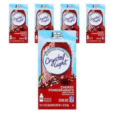 Crystal Light 櫻桃石榴風味沖泡飲隨身包, 3.34g, 10條, 5盒