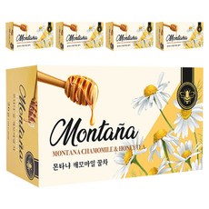 몬타냐 캐모마일 꿀차, 1.3g, 20개입, 5개