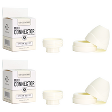 GROSMIMI 嬰兒奶瓶多功能連接器, 2個, 單品