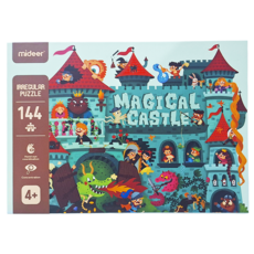 mideer 魔法城堡藝術拼圖 144片, 1盒