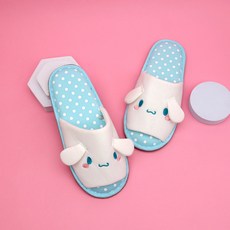 Sanrio 三麗鷗 大耳狗喜拿 Jerry 室內拖鞋, 藍色