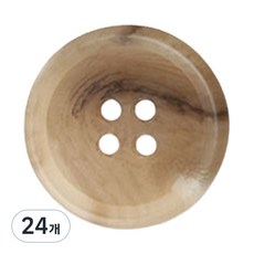 Button King 東大門鈕扣王 高級霧面大衣開襟衫鈕扣 23mm 米色, LBG柴油色, 24個