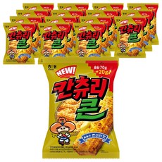 해태제과 뉴 칸츄리콘 콘버터맛, 90g, 16개