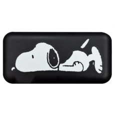 PEANUTS 史努比 萬國自帶雙線行動電源 12000Series, PSN-136, 趴趴款黑色