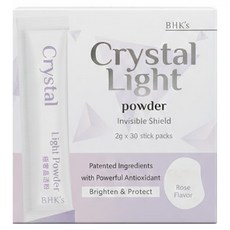 BHK's 極奢晶透粉 Set 專利冰晶番茄 玫瑰蜜桃風味 淨光亮顏 x 雪潤亮亮, 30包, 2g, 1盒