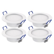 루미트론 다운라이트 플리커프리 매입등 3인치 5W, 백색 아이보리빛, 4개