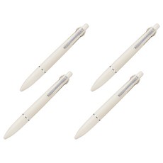 Uni 三菱 JETSTREAM Light Touch 墨水多功能筆 MSXE-LS 0.5mm, 4個, 柔和白