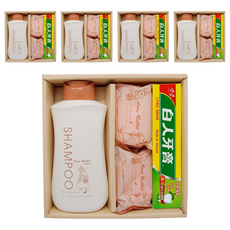 Anny Rabbit 安妮兔 套組 (1洗髮精+2皂+1小牙膏) 台灣製造 送禮自用皆宜, 5組