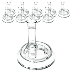 soonsooa 矽膠吸管蓋補充裝, 單色, 10個