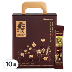 광동 배도라지 쌍화젤리 50포, 1kg, 10개