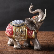 멜란느 재물복 금전운 풍수 인테리어 코끼리 01, 혼합색상