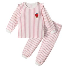 unifriend 草莓棉質九分家居服上下套裝