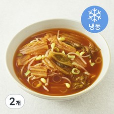 집반찬연구소 김치콩나물국 (냉동), 650g, 2개