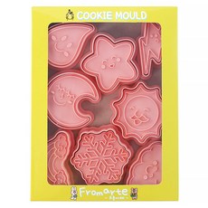 造型餅乾推壓模 8入組, 天氣標記, 1組