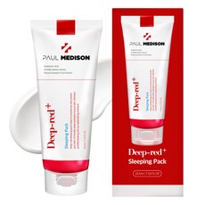 PAUL MEDISON Deep red+亮白晚安面膜, 211ml, 1條