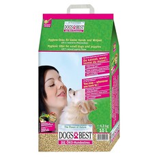 Dog's Best 凱優 犬專用凝結木屑砂 特殊壓縮技術 品質認證 100%純潔木屑纖維 環保可被生物分解, 10L, 1包