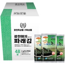 HAEJEO FOODS 盒裝海苔, 4g, 48包