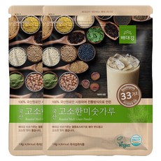 Baedaegam 韓國產香濃什錦穀物粉, 1kg, 2個