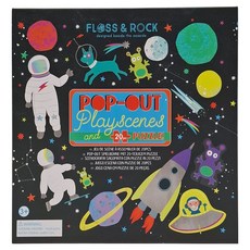 FLOSS&ROCK 立體拼圖盒 適用年齡：3歲以上, 太空世界, 1盒, 20