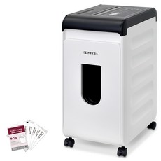 페이퍼프랜드 문서세단기 22L, PK-1222CD, 블랙 + 화이트