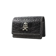 NEAR PIN 高爾夫球鱷魚皮收納盒, 黑色