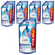 febreze 風倍清 W Premium 速乾織物除菌消臭噴霧補充包 含酒精成分 無香, 640ml, 6包