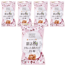 梅李果坊 甜話梅, 嚴選台灣青梅製作 口感佳不死鹹, 35g, 5包