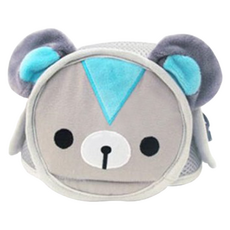 aguard 幼兒防撞帽, 熊寶寶 灰色 + 藍色, 1個