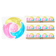 小麥購物 三合一洗衣膠囊 S006 藍風鈴 10g, 40顆, 3盒