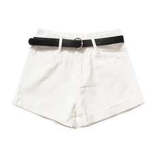 葉子小舖 高腰牛仔短褲 基本款