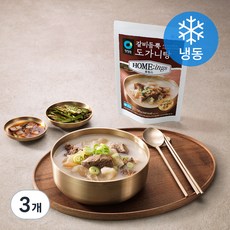 호밍스 갈비듬뿍 도가니탕 (냉동), 700g, 3개