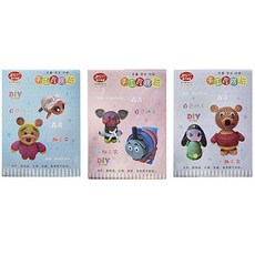 블루마토 A4 골판지 2 016 10색 3종 3세트, 랜덤 발송, 1세트