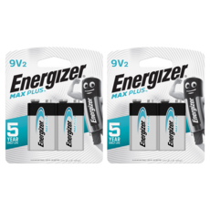 Energizer 勁量 Max Plus 9V 電池, 2個, 2入