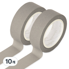 Monolike Arte 紙膠帶 15mm x 10m, 522 Charcoal, 10個