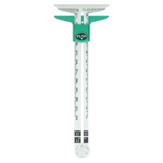 Clover 可樂牌 T型伸縮量規, 白色 + 綠色, 1個