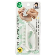 GREEN BELL 綠鐘 QQ 指甲清潔刷, 白色, 1個