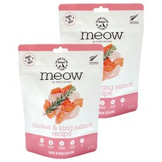 NZ Natural 香酥風乾鮮肉餐 全齡貓適用, 雞 + 帝王鮭, 100g, 1包, 2包