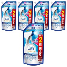 febreze 風倍清 W Premium 速乾織物除菌消臭噴霧補充包 含酒精成分 無香, 640ml, 5包