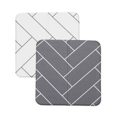 comet 人字形圖案迷你坐墊 2入組