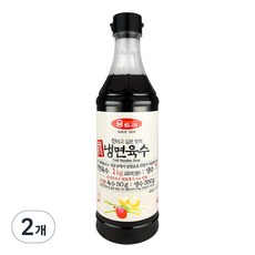 움트리 진냉면육수, 1kg, 2개
