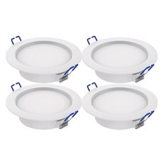 Lumitron Downlight無眩光嵌入式燈 4吋 9W, 白天白光, 4個