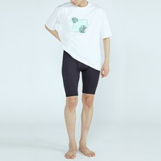 男款 Soleil Luan 立體圖案多功能五分水陸兩用褲