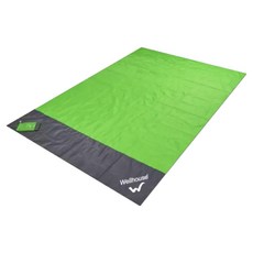 野餐墊 綠色 210T防水滌綸