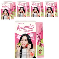 티젠 콤부차 스트로베리키위, 5g, 10개입, 6개