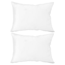 I'm Living 雲朵可調式拉鍊枕芯, 2個, 白色