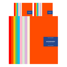Modernary 10色色紙, A4, 3套