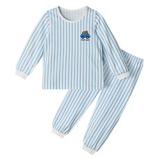 유니프랜드 베어카 면 9부 실내복 상하의 세트