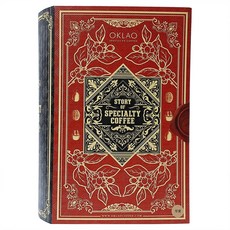 OKLAO 歐客佬 閱讀咖啡世界 精品掛耳禮盒 厚實濃郁, 10g x 15包, 12盒